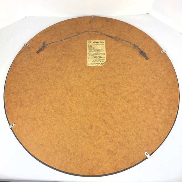 1944 Frameless Etched Parrot Mirror by Donnelly Kelley For Sale - Image 12 of 12