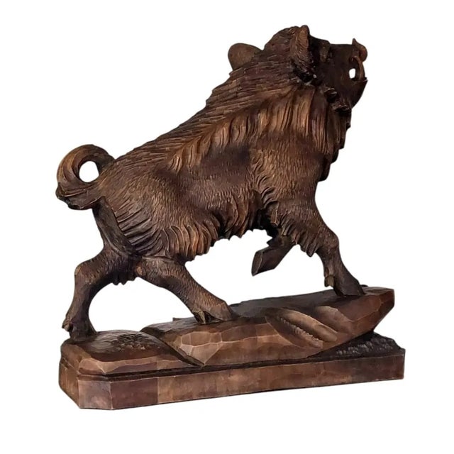 Black Forest Boar, 1920s For Sale - Image 6 of 10
