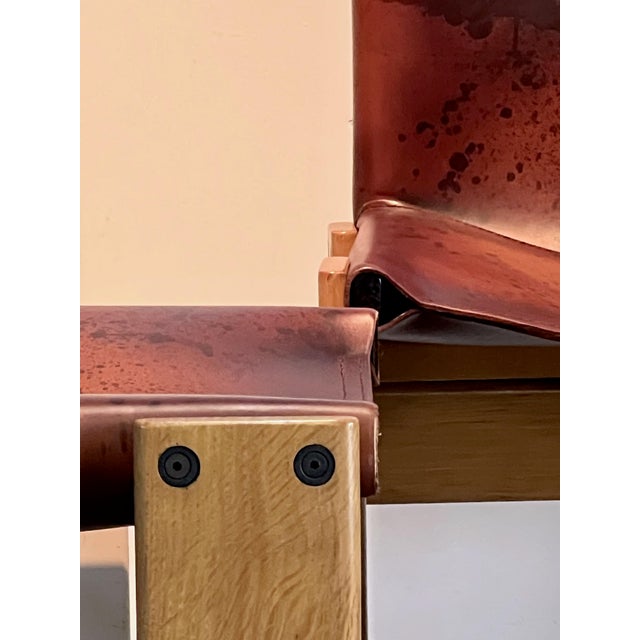 Monk Chairs by Afra & Tobia Scarpa for Molteni, 1970s, Set of 4 For Sale - Image 13 of 16