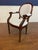2020s Set of 8 Louis XVI Muslin Upholstered Dining Chairs by Leighton Hall - Showroom Samples For Sale - Image 5 of 14
