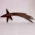 Brown Signed Todd Shields Metal Shooting Star Wall Sculpture, Southwestern Desert Modern Decor For Sale - Image 8 of 12