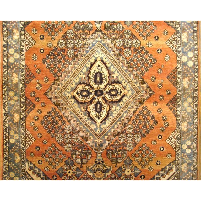 1940s Vintage Persian Baktiari Asian Rug For Sale - Image 4 of 6