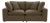 Brown Cali Chocolate Brown Performance Velvet Modular Loveseat For Sale - Image 8 of 8