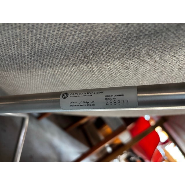 Early 21st Century Hans Wegner for Carl Hansen CH468 Oculus Lounge Chair For Sale - Image 12 of 12