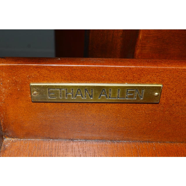 Brown Ethan Allen Sideboard For Sale - Image 8 of 9