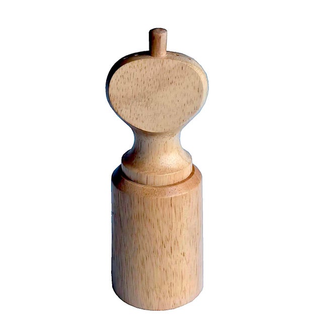 Mid-Century Modern Vintage Dansk Beechwood Salt and Pepper Mill Designed by Jens Harald Quistgaard For Sale - Image 3 of 9
