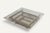 Sculptural Coffee Table in Brushed Aluminum and Glass, 1970s For Sale - Image 9 of 18
