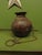 Antique Wooden Indian Water or Milk Pot with Chains For Sale - Image 7 of 12