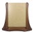 Vintage Art Nouveau Style Black Walnut Wood Photo Frame for Table Top No Glare Glass 8”x10” For Sale