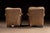 Pair of Vintage Leather Club Lounge Chairs For Sale In Chicago - Image 6 of 8