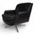 Black Leather Lounge Chair from Eugen Schmidt, 1960s For Sale - Image 8 of 18