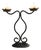 Libby Candlestick | Handcrafted Dual-Arm Metal Candle Holder for Elegant Decor For Sale
