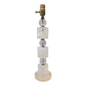 21st Century Rock Crystal Lamp