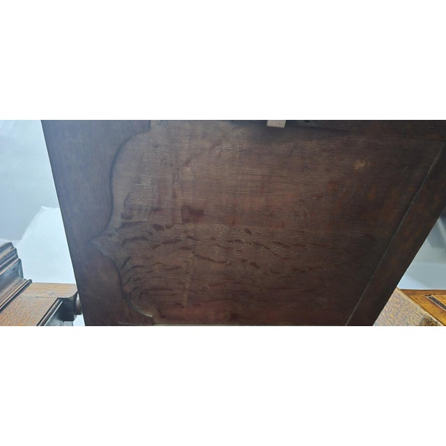 Georgian Oak Court Cupboard For Sale - Image 4 of 18