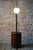 Czech Art Deco Walnut Floor Lamp attributed to J. Halabala for Up Závody, 1920s For Sale - Image 13 of 15