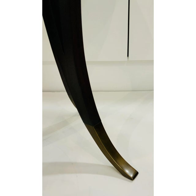 Modern Christopher Guy Modern Espresso Finished Buvette Side Table For Sale - Image 3 of 4