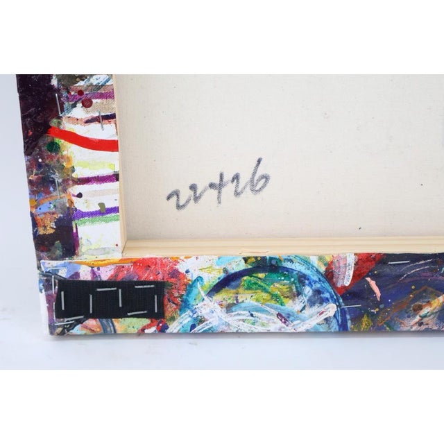 Jonas Gerard (1941–2020) – “Love Happens #1” – Original Signed Oil on Canvas, 2014 – 22” X 26” For Sale - Image 12 of 12