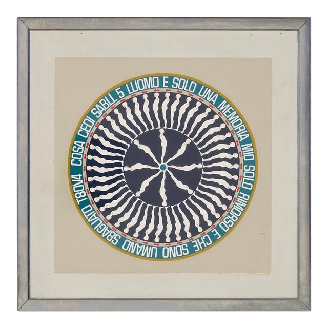 1960s ‘Man Is Only a Memory’ Seriagraph by Ernest Trova, 1 of 200 (Unnumbered and Unsigned) For Sale