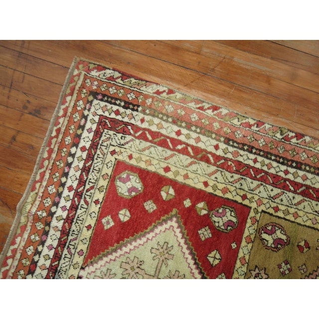 Antique Zabihi Collection Karabagh Carpet - 4' x 7'9" For Sale In New York - Image 6 of 9
