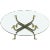 Regency Brass & Gunmetal Coffee Table For Sale