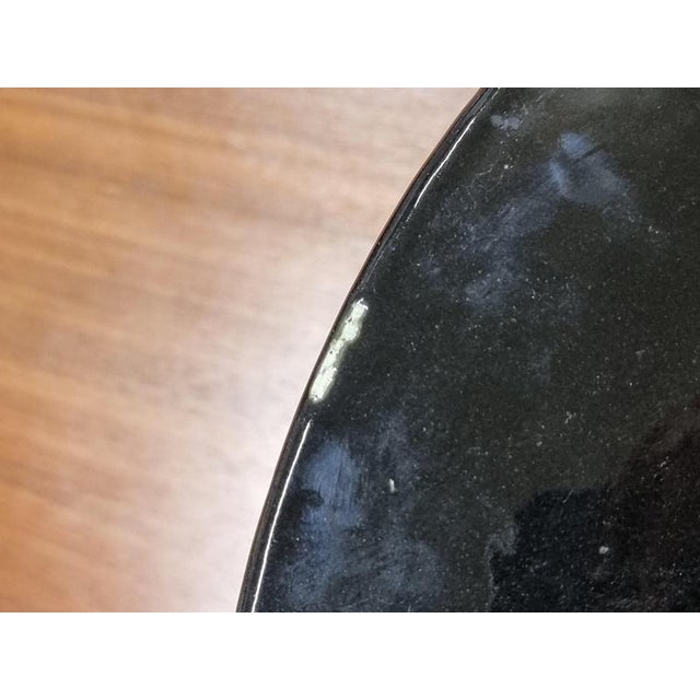 Ceramic Large Scandinavian Modern Decorative Plate by Sylvia Leuchovius for Rörstrand, 1890s For Sale - Image 7 of 8