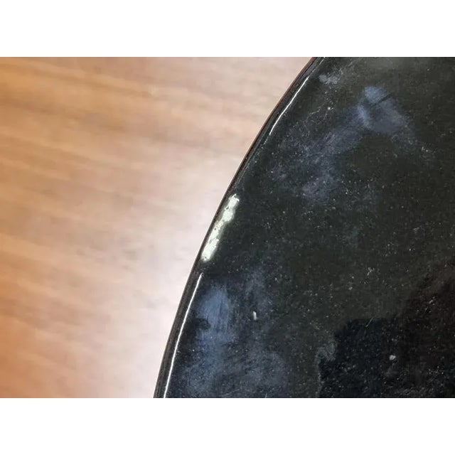 Ceramic Large Scandinavian Modern Decorative Plate by Sylvia Leuchovius for Rörstrand, 1950s For Sale - Image 7 of 8