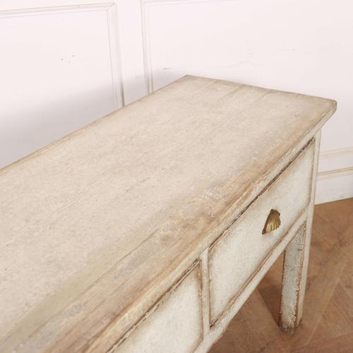 White English Painted Dresser Base For Sale - Image 8 of 10