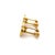 Tiffany & Co. Vintage 18k Yellow Gold and Onyx Cufflinks For Sale In Chicago - Image 6 of 6