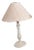 Vintage Table Lamp in White For Sale