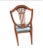 Wood 1940s Vintage Mahogany Shield Back Upholstered Needle Point Chairs, a Pair For Sale - Image 7 of 8