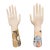 Vito Nesta Grand Tour Capodimonte Porcelain Hand Sculptures - Pair For Sale