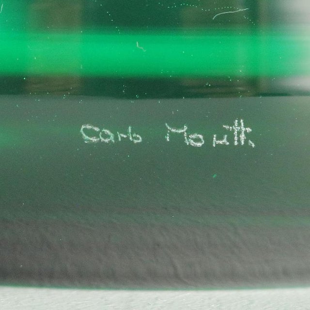 Glass Murano Glass Bottle from Carlo Moretti For Sale - Image 7 of 8