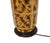 Ceramic A Pair of Early 21st-Century Hand-Painted Tortoiseshell-Patterned Art Ceramic Table Lamps For Sale - Image 7 of 11