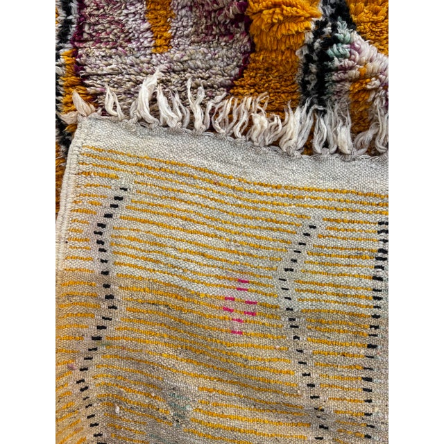 Moroccan Boujad Berber Runner Rug, 1990 For Sale - Image 9 of 11