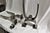 Modern/Art Deco Silver Andirons For Sale - Image 13 of 17