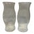 Ribbed Glass Hurricane Shades a Pair For Sale