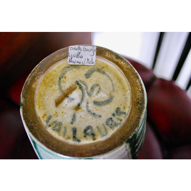 Ceramic Pitcher from Naumowitch & Gourou Le Grand Chene, 1950 For Sale - Image 10 of 11