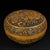 Wood Carved Yellow Lacquer Box With Peony and Auspicious Symbols For Sale - Image 7 of 9