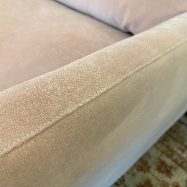 Room & Board Jasper Sofa, Rose For Sale - Image 9 of 12