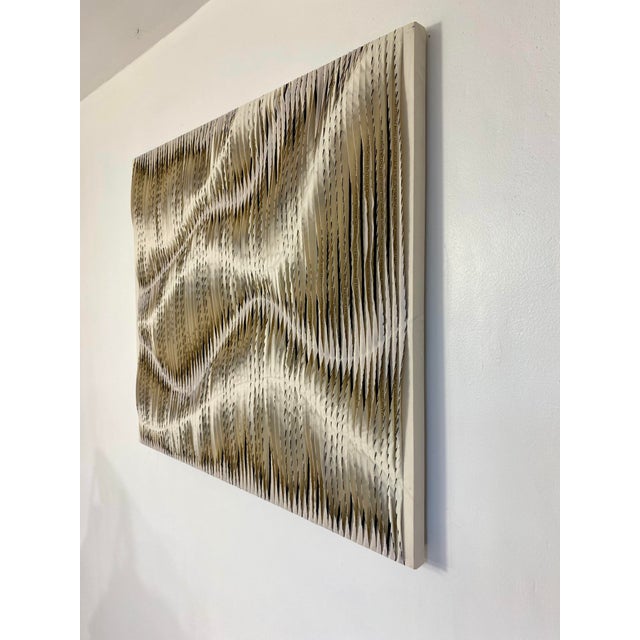 Yasmina Kijek, Écume, 2023, Mixed Media Textile Artwork For Sale - Image 9 of 11