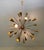 Gold Italian Sputnik Brass Chandelier, 1970 For Sale - Image 8 of 11