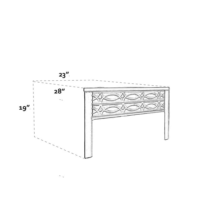 1970s Pair Lacquered Mid Century Side Table Set For Sale - Image 9 of 10