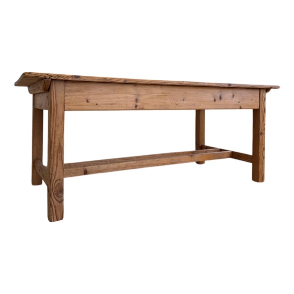 Wood Farmhouse Coffee Table For Sale
