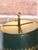Antique French Bouilette Brass and Metal Shade 3-Light Table Lamp, 1930s For Sale - Image 10 of 11