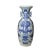 Chinese Handmade Light Pale Blue Porcelain Flower Graphic Vase For Sale - Image 9 of 9