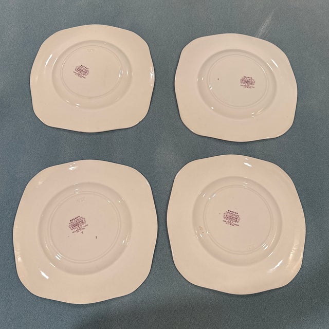 Wedgwood Patrician Salad Plates For Sale In Palm Springs - Image 6 of 8