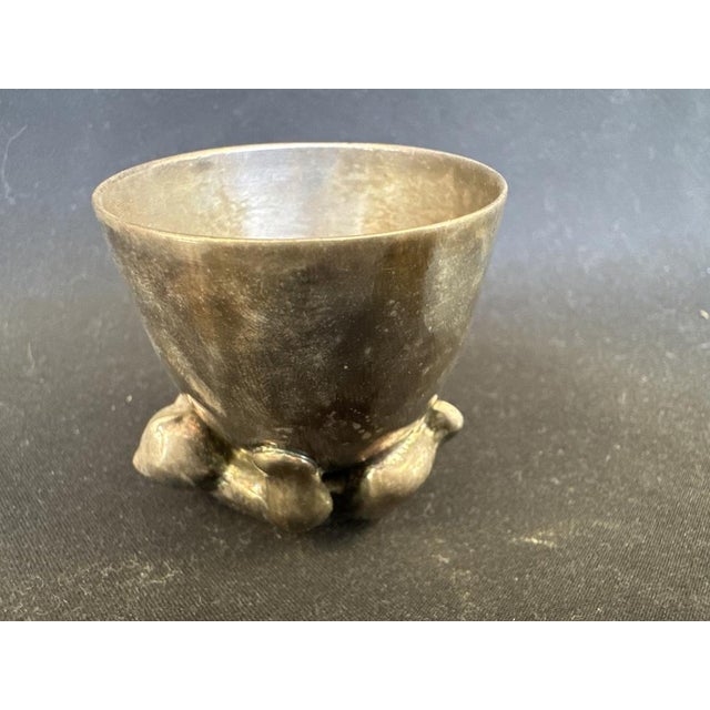 Egg Cup by M. Besnard for Roux Marquiand, 1990s, in Good conditions. Designed 1990 to 1999 This piece has an attribution...