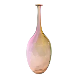 Kjell Engman Fidji Collection Colorful Crystal Bud Vase Scandinavian Kosta Boda