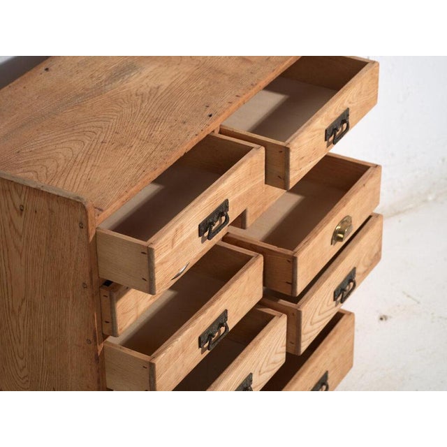 Antique Japanese Multi-Drawer Cabinet For Sale - Image 5 of 13
