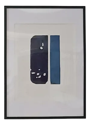 Pierre Soulages, After Etching XXX, 1974, Print, Framed